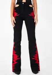 [I AM GIA] Lotta Cut-Out Pants