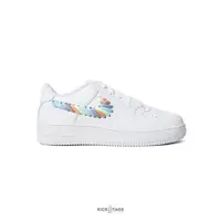 在飛比找蝦皮商城優惠-NIKE AIR FORCE 1 LOW GS 編織彩虹 低