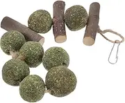 BUGUUYO Pet Chew Grinding Indoor Rabbit Teeth Hamster Chewing Play Keep Bunny Chews Shape Bunny Treat Pet Animal Chewy Bunny Bunnies Guinea Pig Chew Molar Wooden