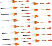 GANAZONO 15pcs Fishing Tackle Float Outdoor Kit Responsive Great Situation Random Color