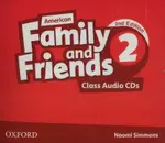 AMERICAN FAMILY AND FRIENDS 2ND EDITION CLASS CD 2 (3片) SIMMONS OXFORD