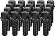 dynofit 14x1.25 Extended Lug Bolts for BMW I3 I8 M2 M4 F80 X2 X4 X6, 2,4 Series and More, 20pcs 45mm Shank Conical Seat Aftermarket ET Lug Studs for Wheel Spacers Mini Clubman Paceman Roadster