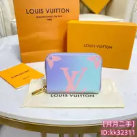 在飛比找蝦皮購物優惠-【二手】LV 路易威登 ZIPPY 拉鏈零錢包 卡片夾 錢包