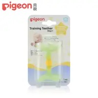 在飛比找PChome24h購物優惠-【Pigeon 貝親】 嘴唇訓練固齒器(綠色小花)