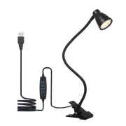 Tomshine 5W 24LEDs Table Desk Reading Beside Clamp CLip B2C3