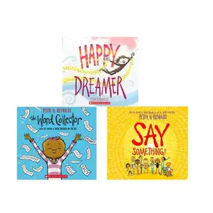 大夢想家系列 Big Dreamers (共3本平裝本)－Happy Dreamer/The Word Collector/Say Something/Peter H. Reynolds【三民網路書店】