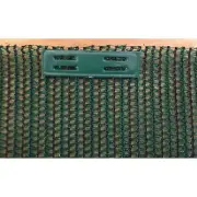 2 X Coolaroo Timber Fasteners Shade Cloth Accessory Green- 50 Pack