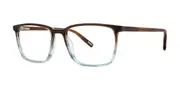Jhane Barnes Correlation Smoke Gradient Men's Glasses Brown Size 55 - Private Health Rebate - Blue Light Block Available