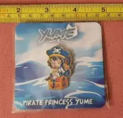 Anime Yume Pirate Princess Loot Crate enamel hat backpack jacket pin NEW 2021