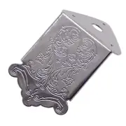 Music Instrument Tailpiece Bridge Tail for Mandolin Replacement Part