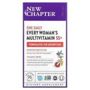 2 X New Chapter, 55+ Every Woman's One Daily, Whole-Food Multivitamin, 96 Vegeta