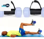 2PCS Tibialis Trainer, Adjustable Weights Dumbbell Ankle Straps, Ankle Weights L