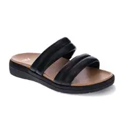 Mia Vita Bonny Slide Sandal - Black