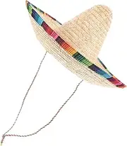 [GLSTOY] Cinco De Mayo Women Sombrero Hat for Mexican Theme Parties Diameter Comfortable Party Accessory Must Have Decoration for Festivals and Celebrations