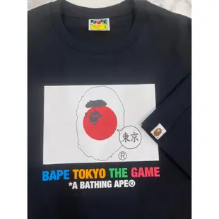 🇯🇵A BATHING APE🇯🇵精典聯名T恤/限定福袋🧧/黑底/尺寸-L