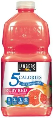 5 Juice Cocktail Ruby Red Grapefruit 64 Ounce Pack of 8