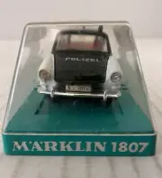 Vintage Marklin VW Squareback Police Wagon #1807
