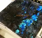 Labradorite Stone Square Table Top home Decor Custom To Made Furniture Kitchen