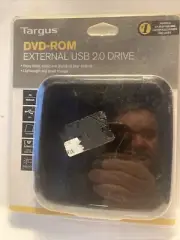 Targus DVD-ROM External USB 2.0 Drive - New Sealed Package