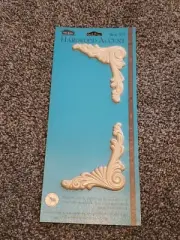 House Of Fara Hardwood Accent #304 Right And Left Wood Appliques
