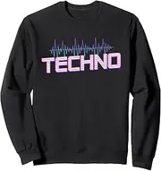 Techno Music Sweatshirt ds034