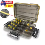 Fishing Lure Bait Tackle Storage Box Case Waterproof Lure Box Organizer Trays