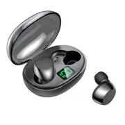 TWS Gaming Earbuds Bluetooth 5.3 Deep Bass Sound Headphones With Microphone-Black