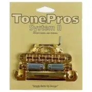 TonePros Nashville Pre-Notched Bridge & Tailpiece Set Gold LPM04-G