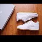 Nike Air Force 1 ‘07 Low White Gum Light Brown Bottom Leather Shoe 10.5 NWB ✅