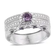 PURPLE FILIGREE ENGAGEMENT RING 6 #size6rings #size6 #size6ring #engagementrings