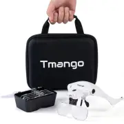 Magnifying Glasses with Light for Close Work, Magnifying Headset with Light, ...