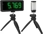 Sprint Timer, Stopwatch with 5 Digits Display, 1500mAh Rechargeable Battery for Motorcycle Racing, Short Run Training Competitions, Built in Timer