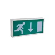 GA226065 LED308DM Pro Elec Emergency Exit Sign Maintained Dbl Side