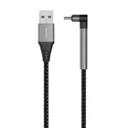 Valore CA-006 USB-A to USB-C Cable - 1m - Black 90-Degree Elbow - Gaming Cable [CA-006]