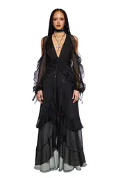 [Current Mood] You're The One Ruffle Duster- Black