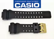 Casio Watch Band G-Shock BLACK Shiny Strap Rubber GA-110GB GD-100GB GAC-100BR