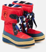 [Pucci] Pucci Iride snow boots AU 7 red