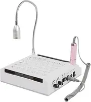 Polish Nail Drill Manicure Dryer Professional 4-in-1 Nail Machine Vacuum Cleaner with Curing Lamp