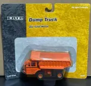 2000 ERTL Dump Truck, Orange, 1/64