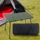Folding Table Portable Lightweight Camping Table for Backyard Garden Picnic