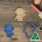 Astronaut Cookie Cutter and Embosser Stamp