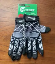 Cutters Football Gloves Mens MediumGame Day Receiver Speed grip silicone palm