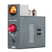 Turntable Phono Stage Preamp HiFi w/GE5654 Tube Audio Preamplifier Headphone Amp