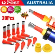 Universal Integrated Rubber Nozzle Tool Caulking Nozzle Applicator with Base HG