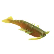 6 Pack of Zman 2.5 Inch PrawnZ Soft Plastic Fishing Lures - Motor Oil