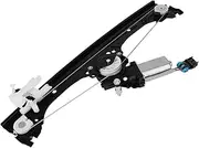 Car Side Window Regulator and Window Lifter Front Left Right Side Passenger Power Window Regulator Motor Compatible for Fiat 500(Right)