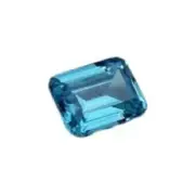 Natural Aquamarine Loose Square Cut faceted Gemstone 3.75 Carats,