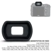 KIWIFOTOS Lengthen Soft Camera Eye cup Eyepiece fr Nikon D7500 D7200 D7100 D7000