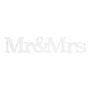 Wedding Wooden 50x10cm Mr & Mrs Table Word Letter Sign Event Decor Large White