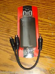 HOSA 1 MALE RCA TO 2 FEMALE JACKS Y CABLE ADAPTER CORD MONO SPLITTER CAR STEREO